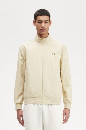 Abrigos Fred Perry Brentham Hombre Oatmeal | BCLSD63717