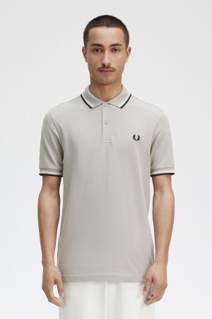 Camisa Polo Fred Perry M3600 Hombre Negras | CLCIF48502