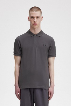 Camisa Polo Fred Perry M6000 Hombre Negras | CLNEJ88710