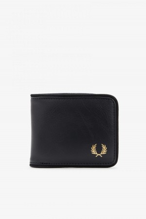 Cartera Fred Perry Tonal Billfold Accessories Negras | CLJVR43111