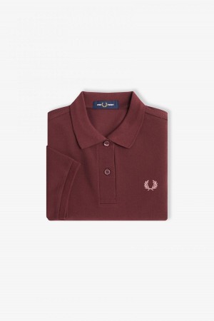 Fred Perry Shirt Fred Perry G6000 Mujer Rosas Rosas | CLZPD67241