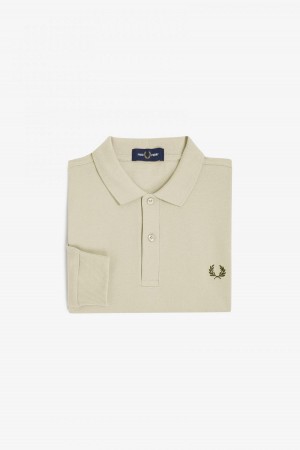 Fred Perry Shirt Fred Perry M6006 Hombre Verde | YCLVQ65519