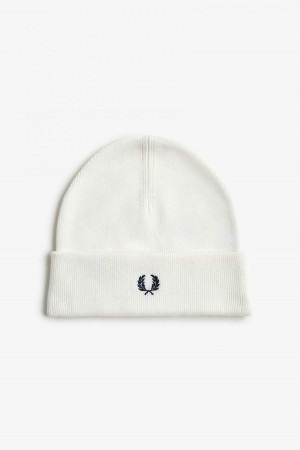 Gorro Fred Perry Classic Accessories Blancas Negras | FCLHY75217