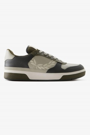 Zapatos Fred Perry B300 Hombre Verde Menta Verde Menta | MCLFT98147