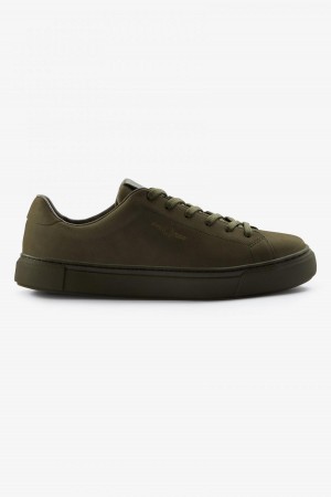 Zapatos Fred Perry B71 Hombre Verde Doradas | TCLPQ23548