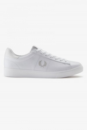 Zapatos Fred Perry Spencer Hombre Blancas | CLEGJ14967