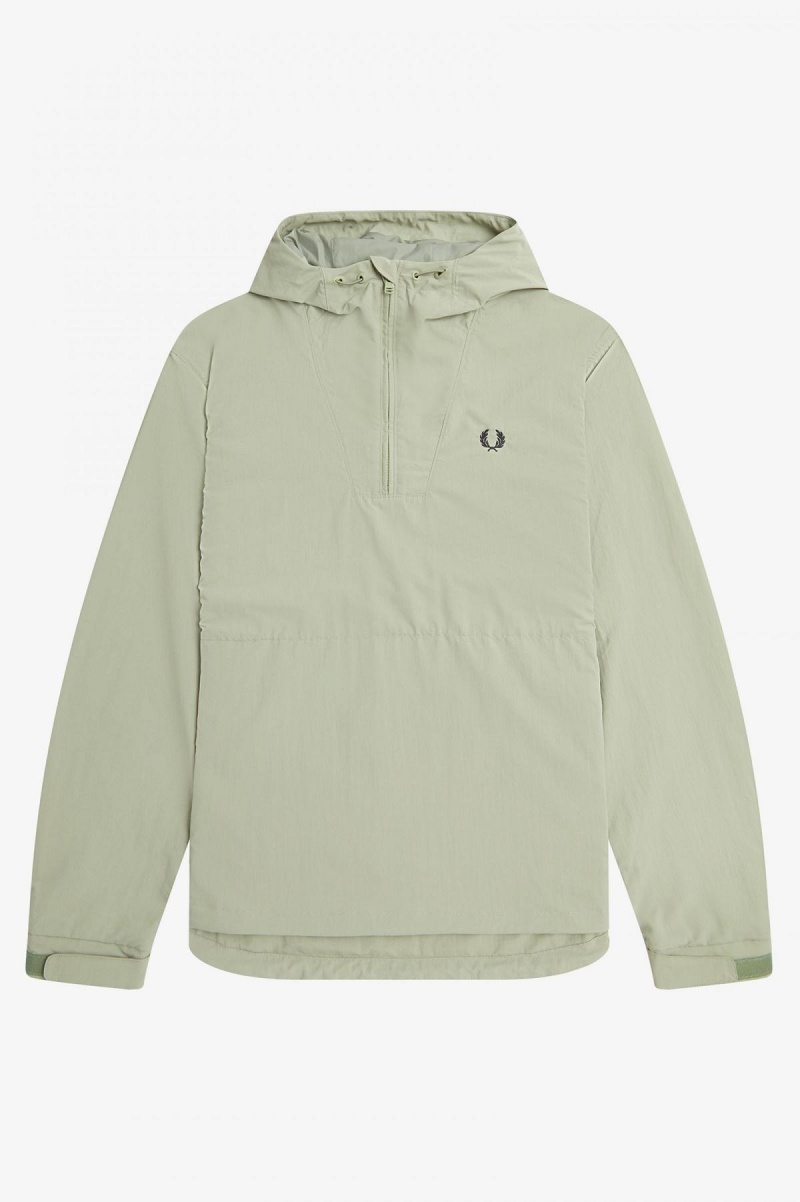 Abrigos Fred Perry Overhead Shell Hombre Seagrass | CLXMI86461