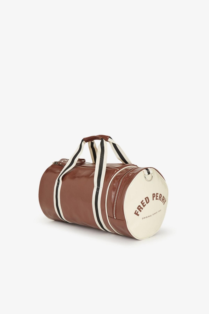 Bolsa Fred Perry Classic Barrel Accessories Marrones | UCLTG26714