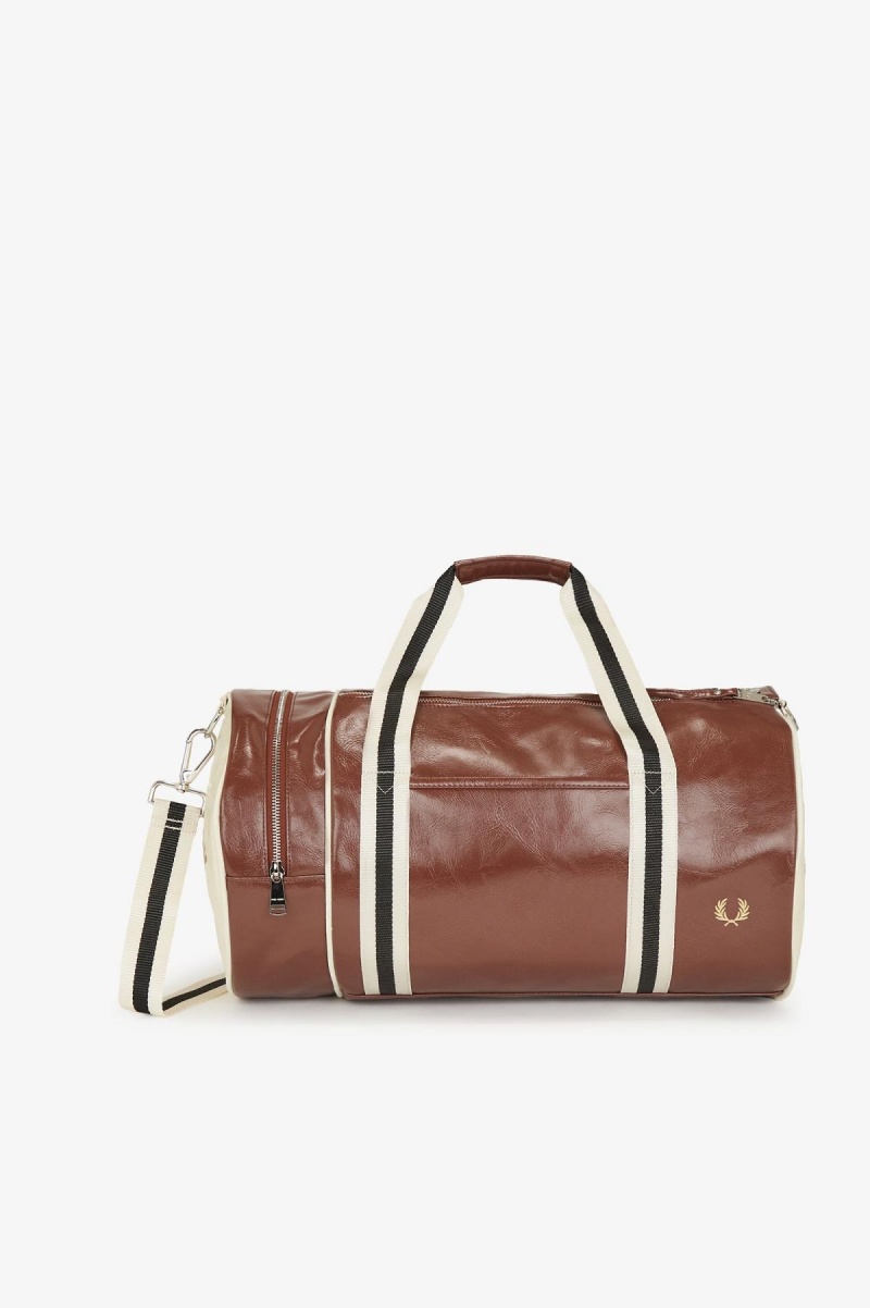 Bolsa Fred Perry Classic Barrel Accessories Marrones | UCLTG26714