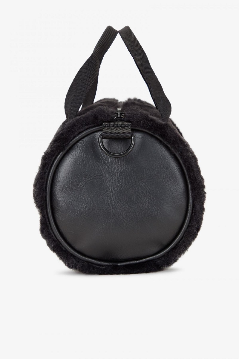 Bolsa Fred Perry Mini Barrel Accessories Negras | CLDYB45680