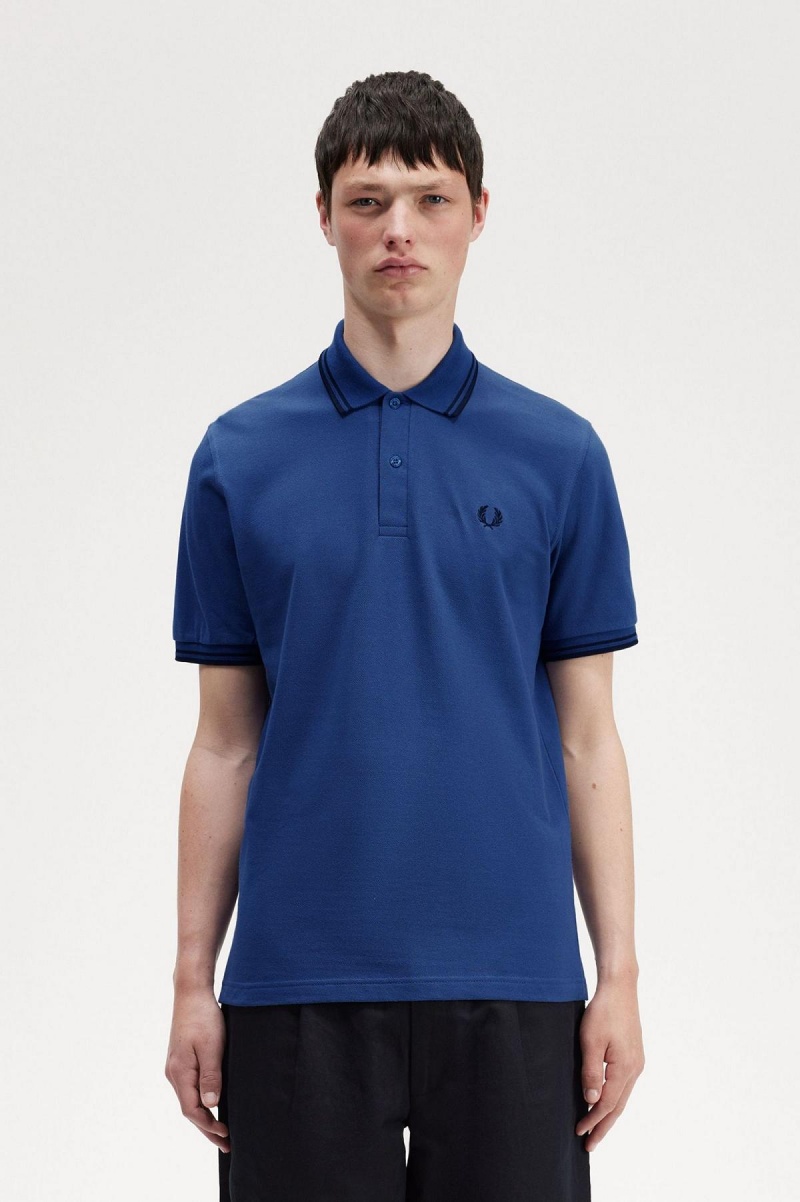 Camisa Polo Fred Perry M12 Hombre Azul Marino Azul Marino | XCLGW37461