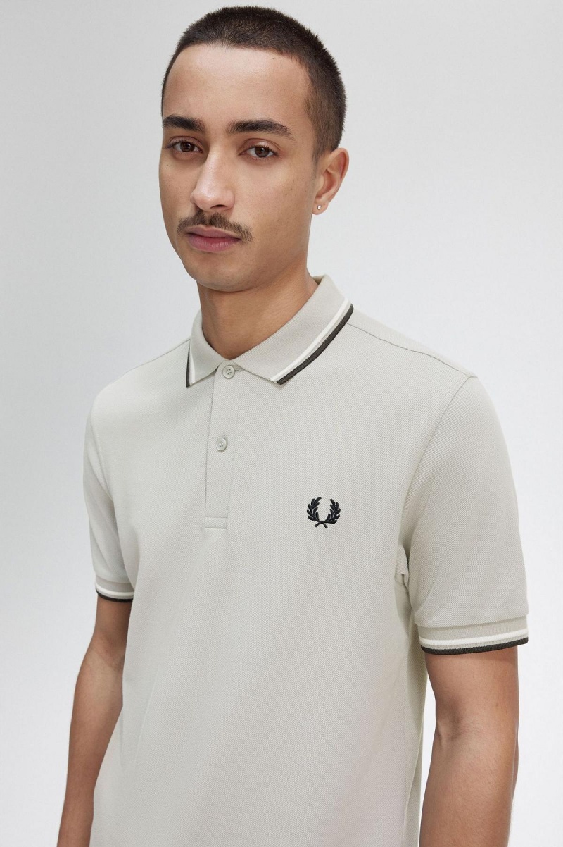 Camisa Polo Fred Perry M3600 Hombre Negras | CLCIF48502