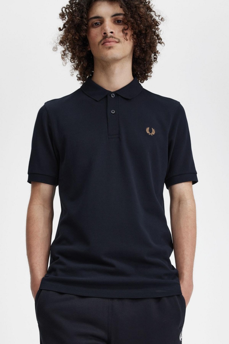 Camisa Polo Fred Perry M6000 Hombre Azul Marino | QCLWA97065