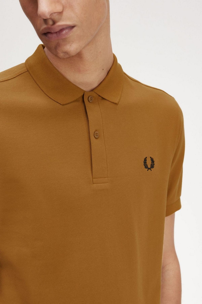 Camisa Polo Fred Perry M6000 Hombre Verde Menta Negras | CLEAH77144