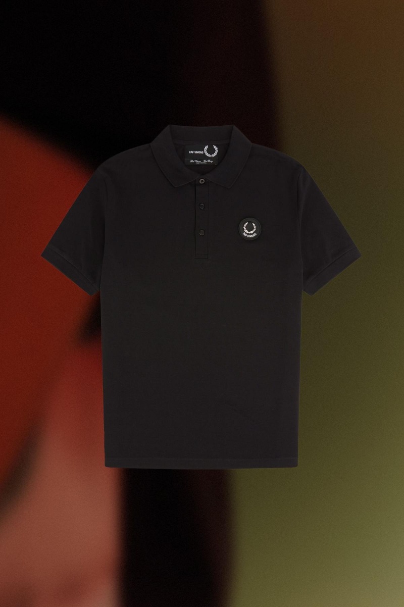 Camisa Polo Fred Perry Slim Fit Polo Shirt Hombre Negras | CLJZR17050