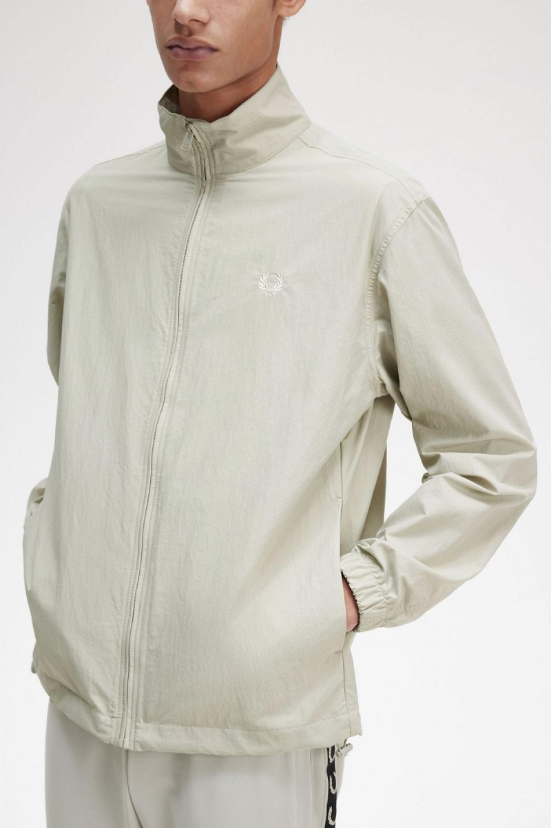 Chaqueta de Chandal Fred Perry Woven Hombre Verde Menta | CLXMI43911