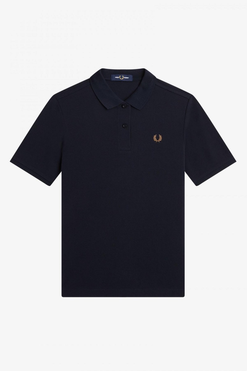 Fred Perry Shirt Fred Perry G6000 Mujer Azul Marino | PCLER45432