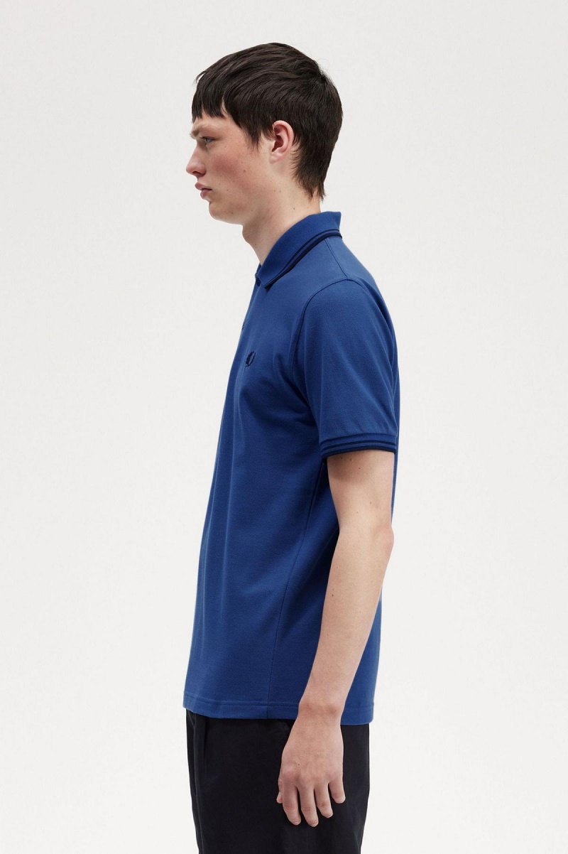 Fred Perry Shirt Fred Perry M12 Hombre Azul Marino Azul Marino | CLIIZ66086