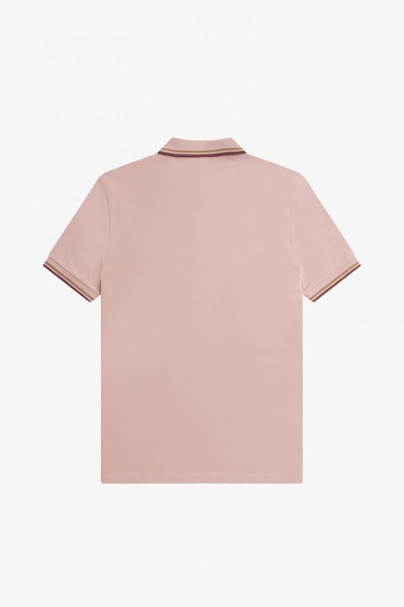 Fred Perry Shirt Fred Perry M3600 Hombre Rosas Rosas | CLICD77425