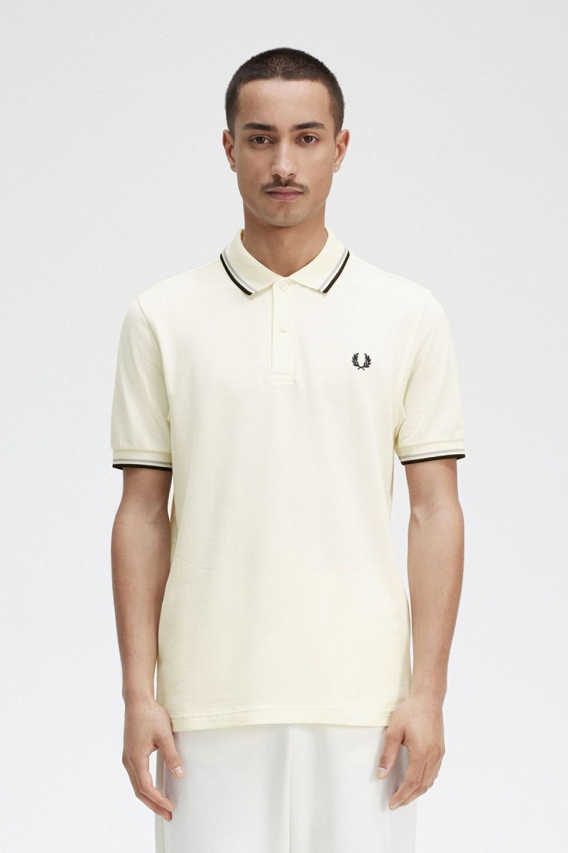 Fred Perry Shirt Fred Perry M3600 Hombre Negras | CLEGJ29200