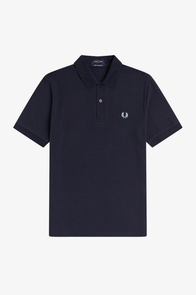 Fred Perry Shirt Fred Perry M3 Hombre Azul Marino | CLXMI52948