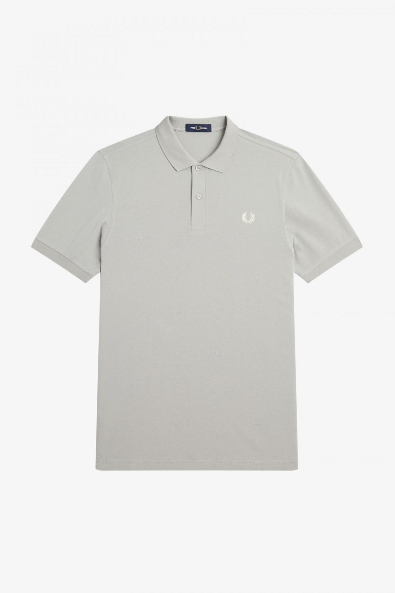 Fred Perry Shirt Fred Perry M6000 Hombre Limestone / Ecru | CLNZX59563