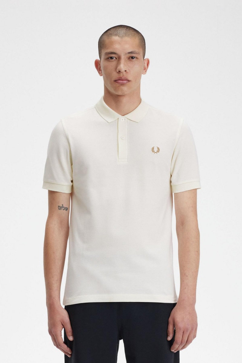 Fred Perry Shirt Fred Perry M6000 Hombre Verde Menta | LCLTR23560