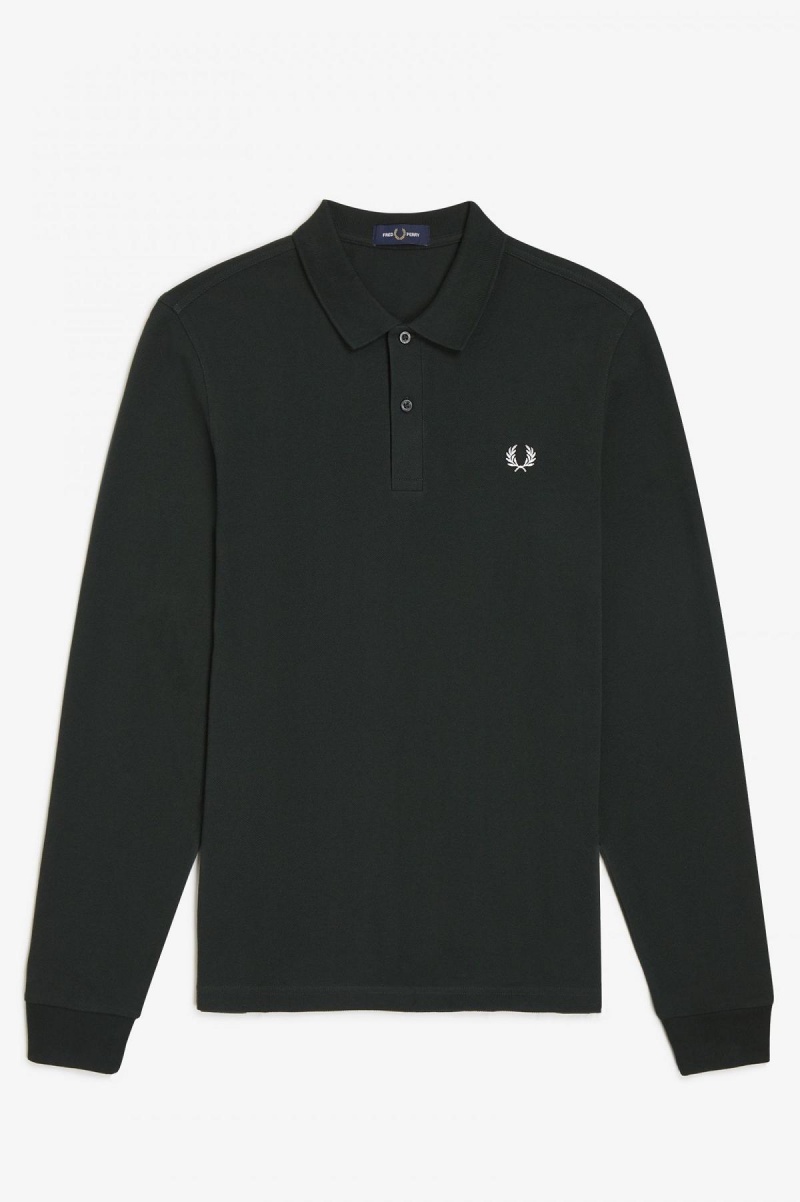 Fred Perry Shirt Fred Perry M6006 Hombre Verde | PCLQX20916