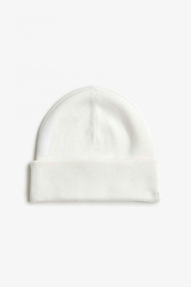 Gorro Fred Perry Classic Accessories Blancas Negras | FCLHY75217