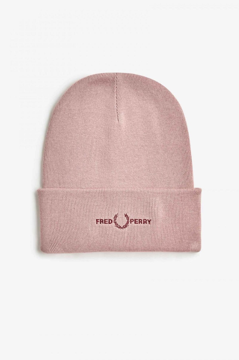 Gorro Fred Perry Estampadas Accessories Rosas Rosas | YCLGT64009