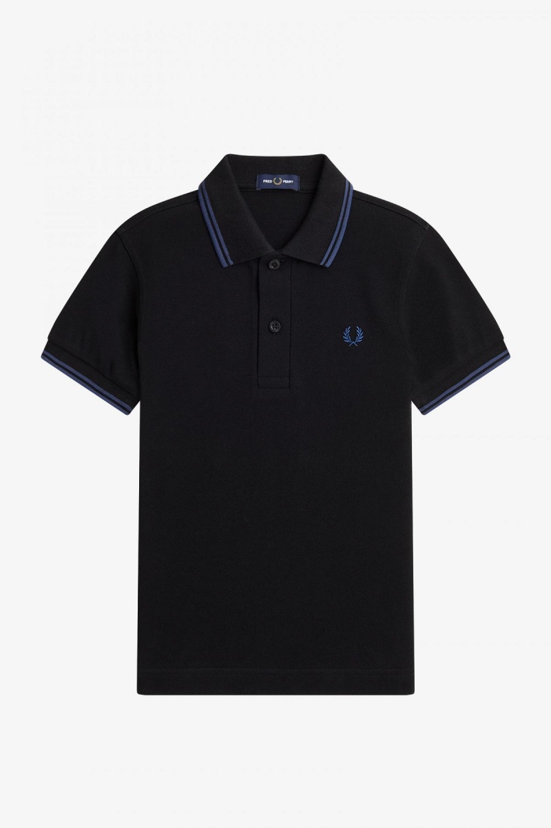 Niños Fred Perry Kids Twin Tipped Accessories Negras Azules Azules | CLNEJ22103