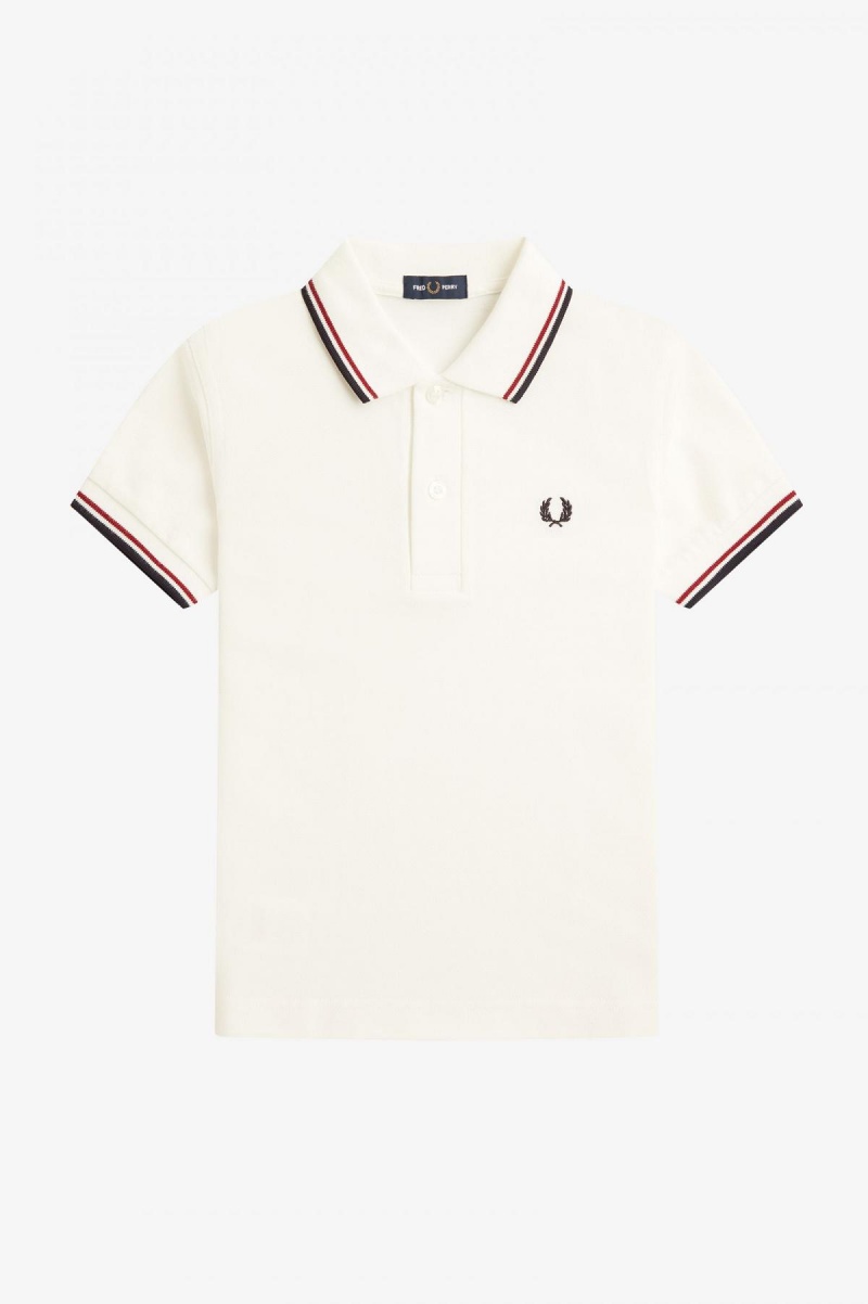 Niños Fred Perry Kids Twin Tipped Accessories Blancas Rojas Azul Marino | UCLND20998