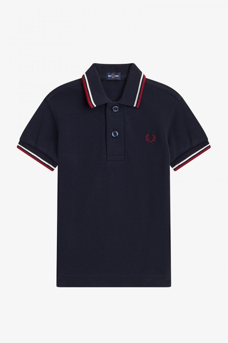 Niños Fred Perry My First Accessories Azul Marino Blancas Rojas | BCLSD77605