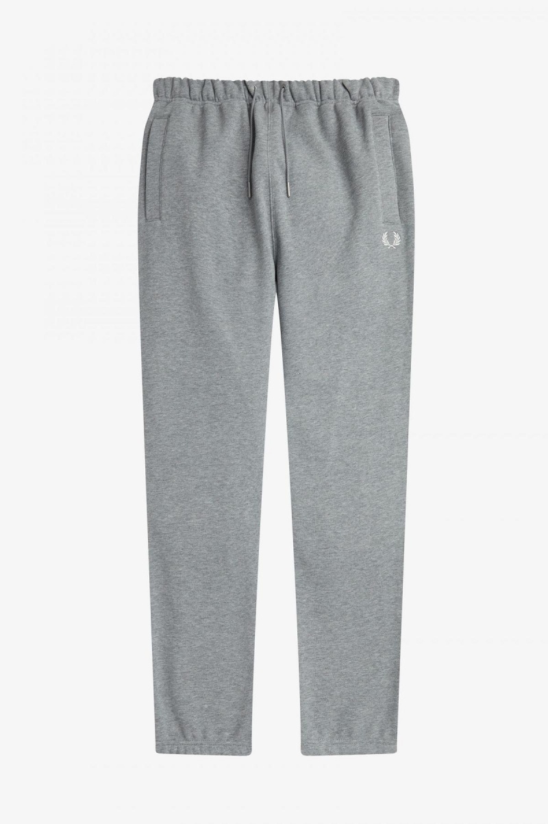 Pantalones Fred Perry Loopback Sweat Pant Hombre Steel Marl | CLJVR94188