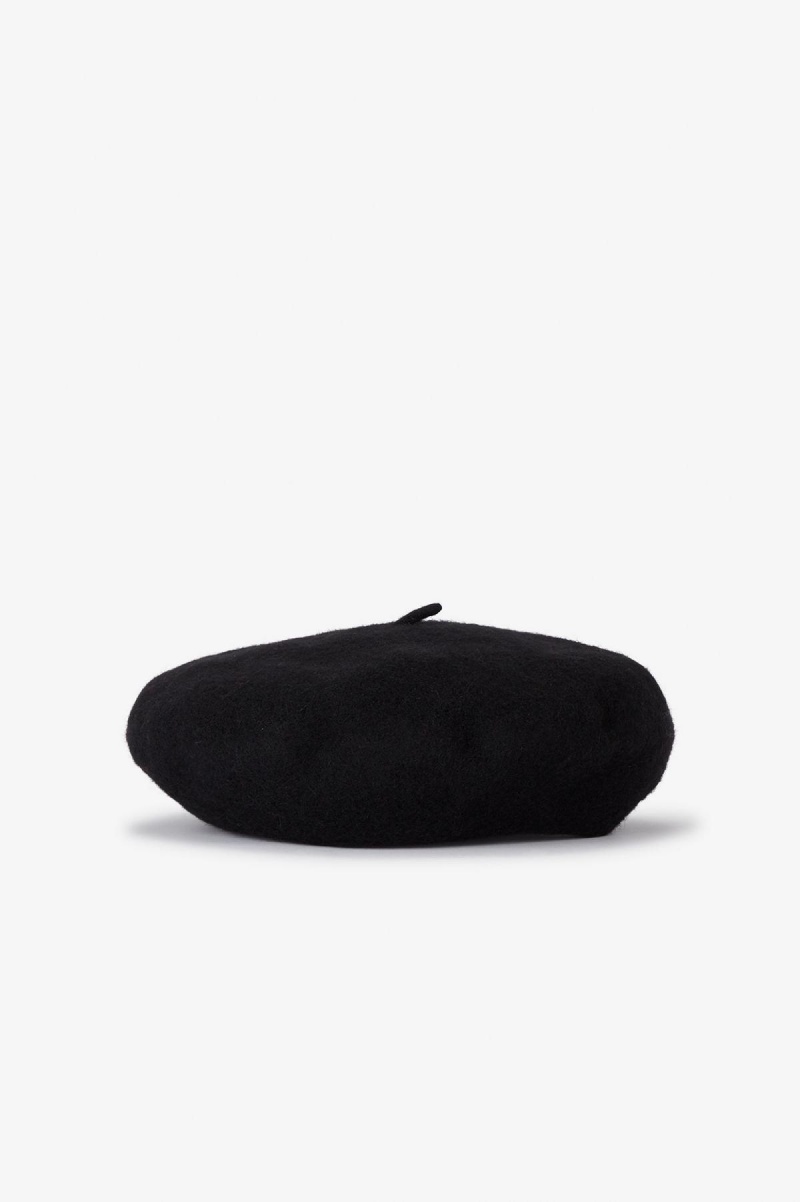 Sombrero Fred Perry Beret Accessories Negras | CLXMI64610