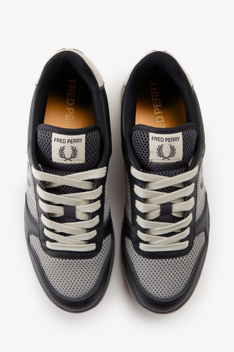 Zapatos Fred Perry B300 Hombre Negras | CLNZX30924