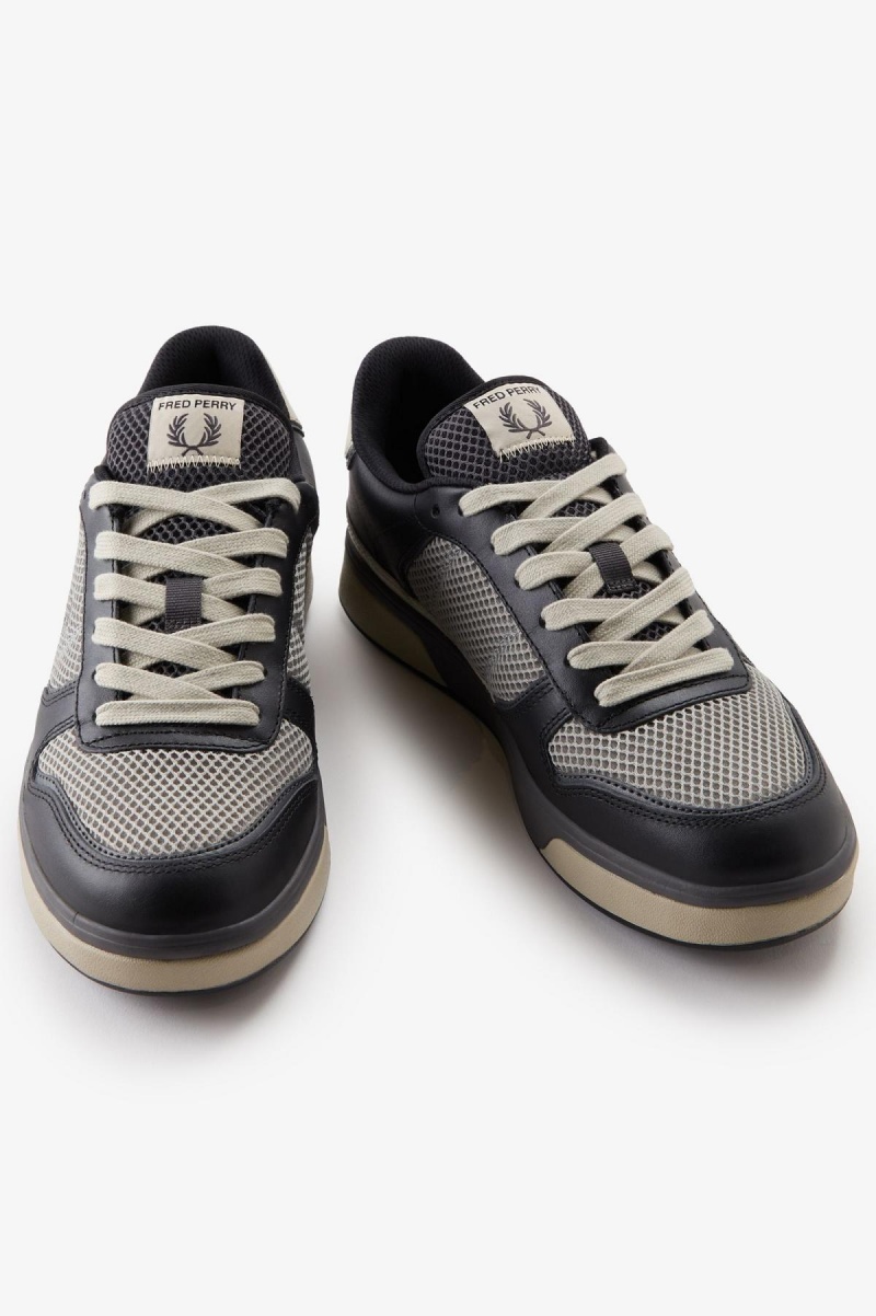 Zapatos Fred Perry B300 Hombre Negras | CLNZX30924