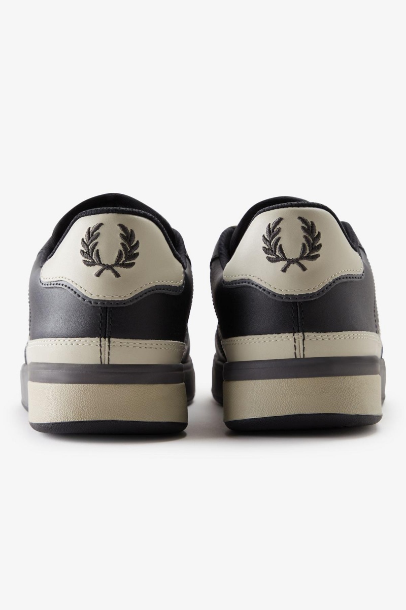 Zapatos Fred Perry B300 Hombre Negras | CLNZX30924