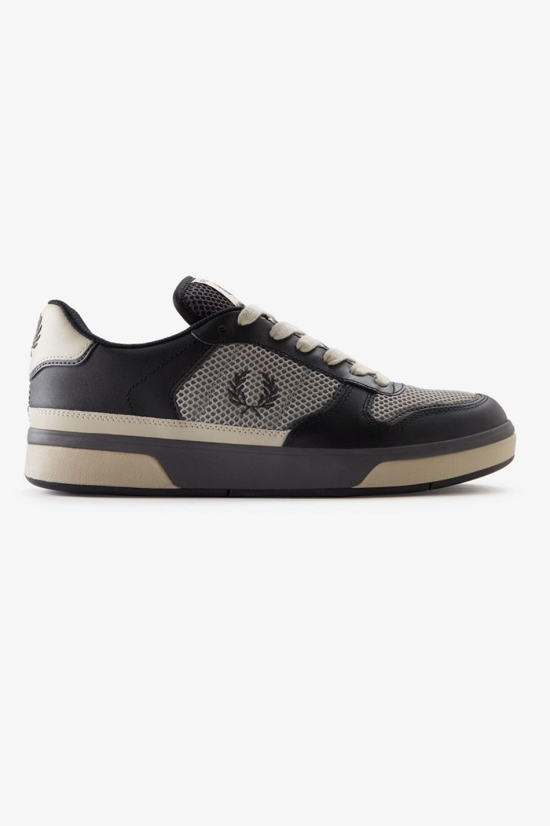 Zapatos Fred Perry B300 Hombre Negras | CLNZX30924