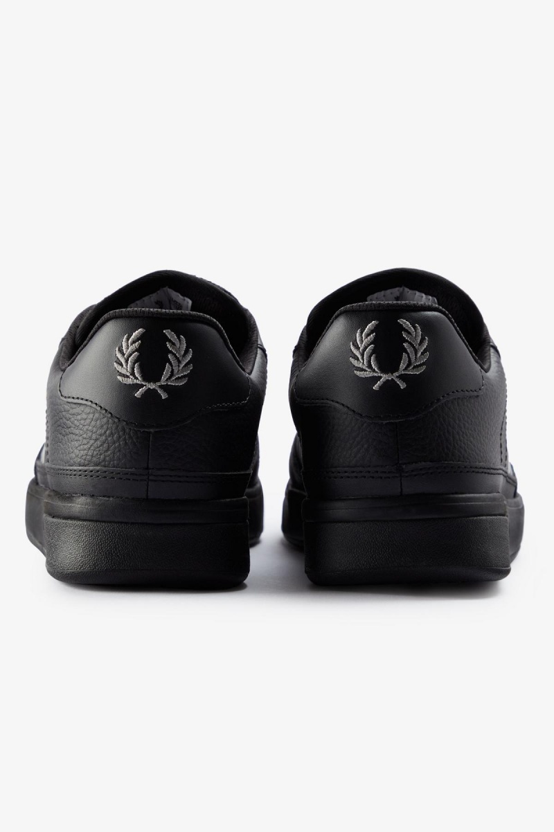 Zapatos Fred Perry B300 Hombre Negras | CLDYB28691