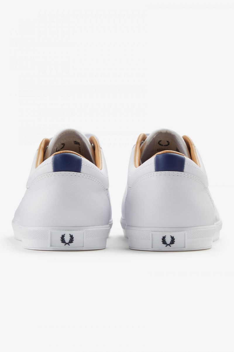 Zapatos Fred Perry Baseline Hombre Blancas | CLCVG74774