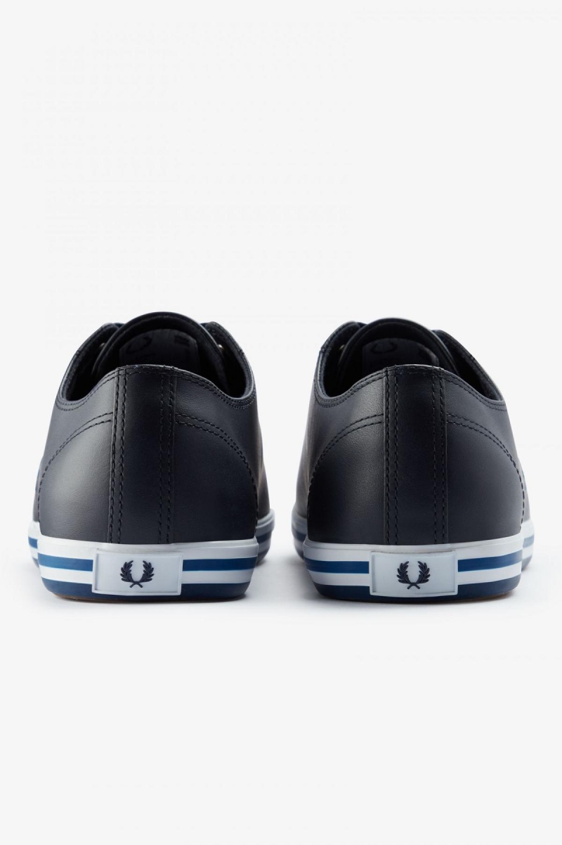 Zapatos Fred Perry Kingston Hombre Azul Marino | MCLFT95372