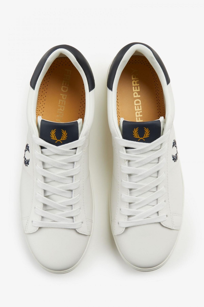 Zapatos Fred Perry Spencer Hombre Porcelain | QCLWA96637