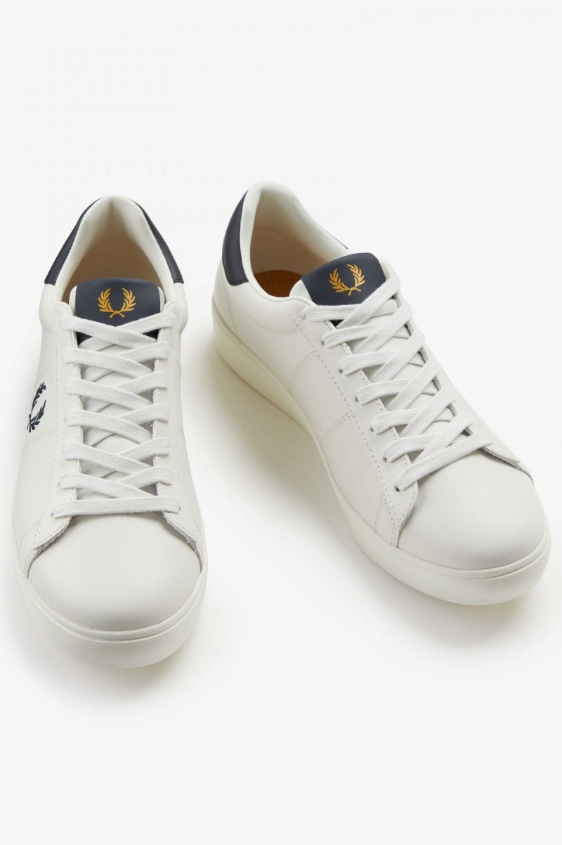 Zapatos Fred Perry Spencer Hombre Porcelain | QCLWA96637